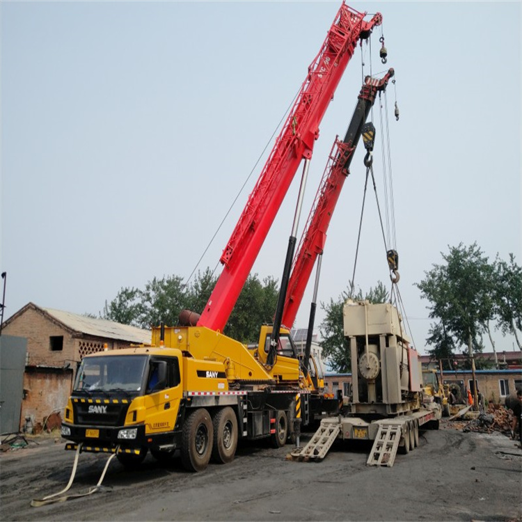 泰山附近大吊车出租|工地吊装设备租赁